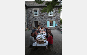 Repas en soirée