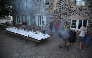 Préparation du barbecue