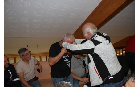 Transmission de la médaille